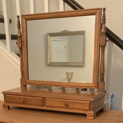 Antique Gentlemen’s Mirror 