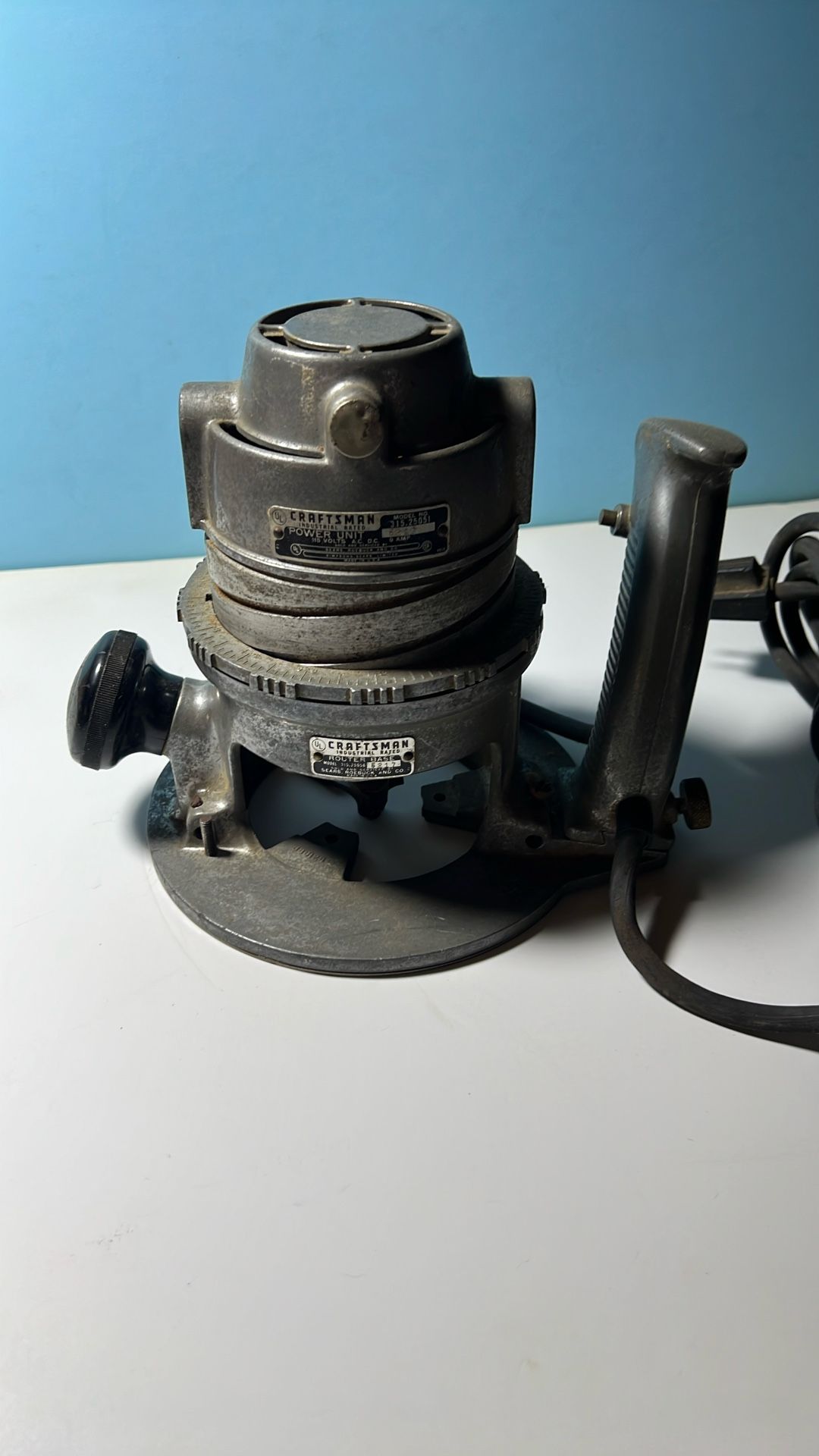 Vintage craftsman router