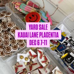 Community Yard Sale  Placentia