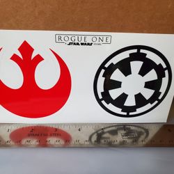 ROGUE ONE STAR WARS DECALS