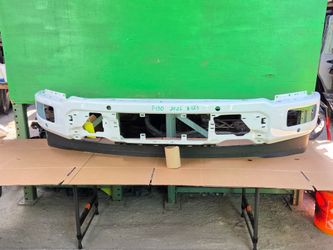 FRONT BUMPER  F150  WITH HOLES FOR SENSORS  2024 2025 2026 OEM