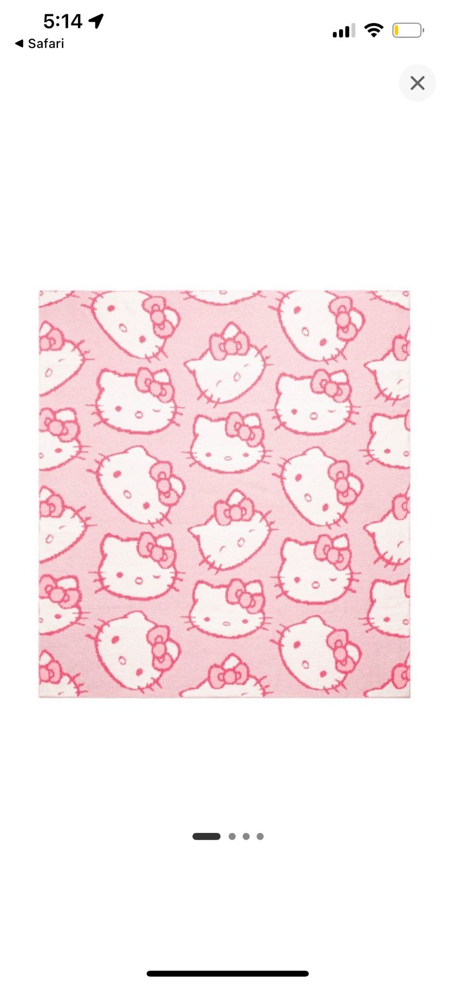 Hello Kitty Blanket 