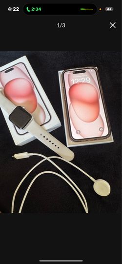 iPhone 15 and tablet