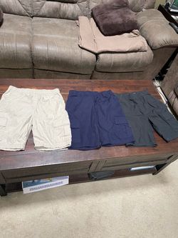 Boys children’s place cargo shorts lot new size 12