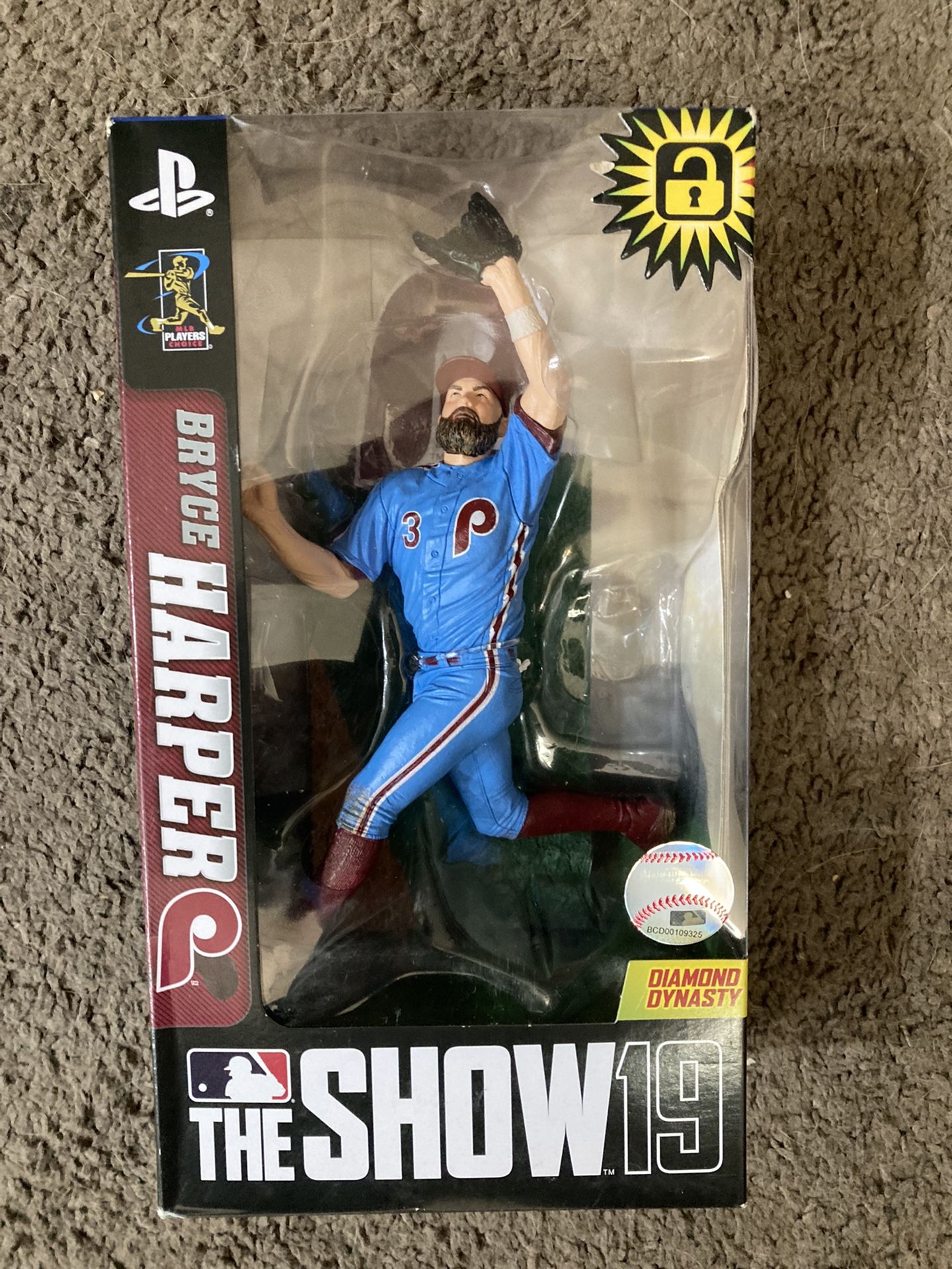 Bryce Harper Philadelphia Phillies Action Figure! Brand New!