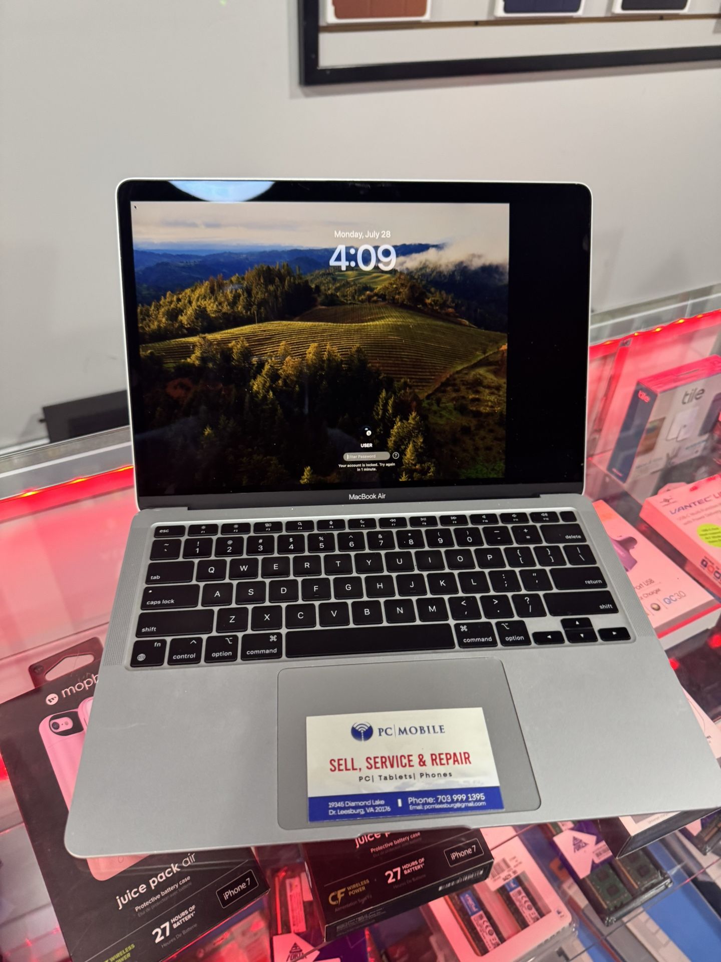 Apple MacBook Air M1 2020 16gb Ram 256 SSD 