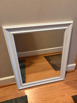 Wooden Decorative MIRROR 20”x24” Ready to Hang
