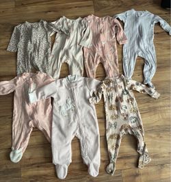 Baby Girl Sleeper Onesie Bundle –