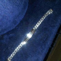 Man Sterling silver Bracelets. 52.8 Gram