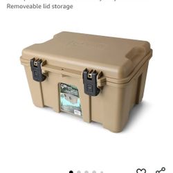  Carry Box, Waterproof Hard Case with Heavy duty latches and Removeable lid storage