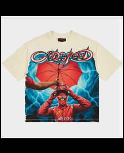 Godspeed “Out of Many One” Limited Art Piece Graphic T-Shirt XXL Cream