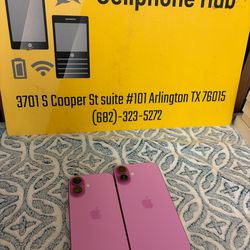 Apple iPhone 16 plus,  16 regular unlocked