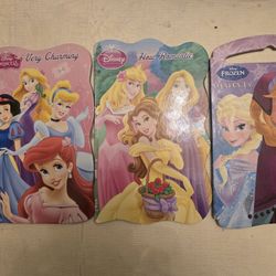 Kids 3 Books Hard Cover And Pages