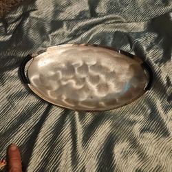 1960’s WMF Ikora Silver-Plated Brass Serving Tray in Original Box - Tarnish Resistant - Pearl