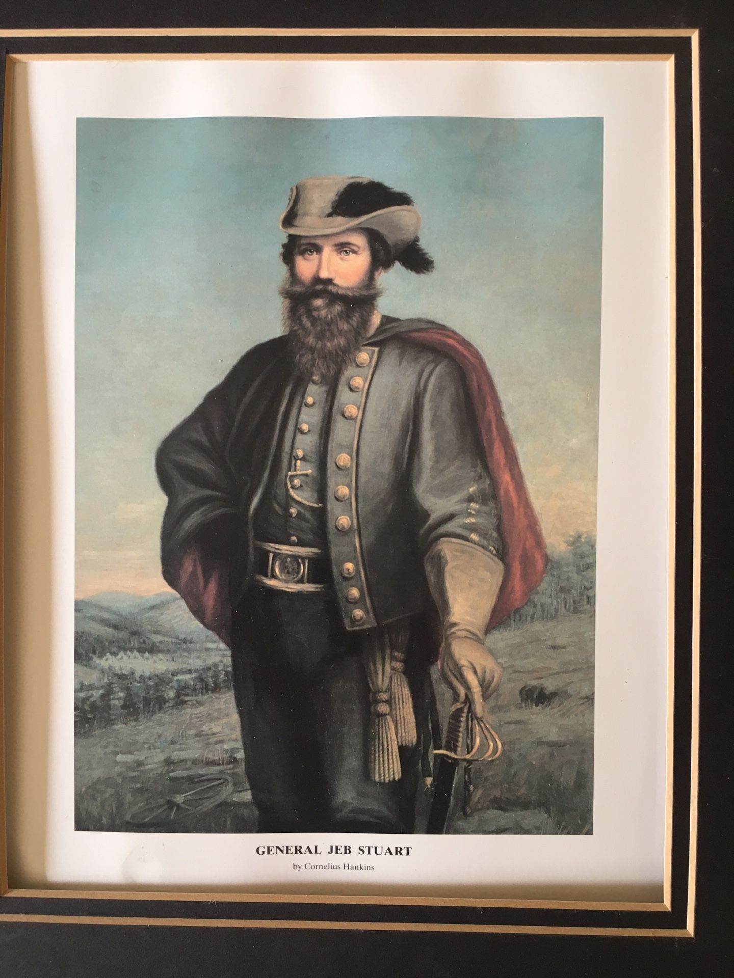 Print Of General jEB Stuart