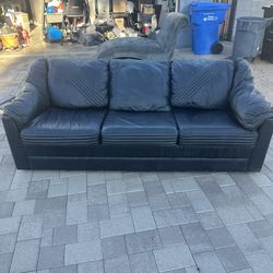 Leather Couch