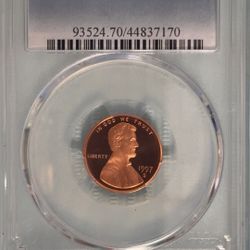 1997-S 1C PCGS PR70RD DCAM