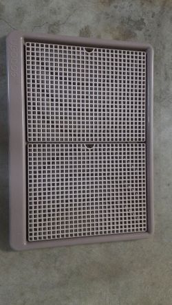 uGodog Indoor Dog Potty Grate Tray