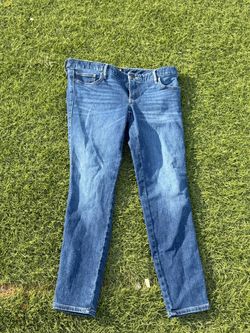 Express Women’s Skinny Low Rise Jeans Size 8R Blue Stretch Denim