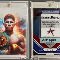 2024 Canelo Alvarez Custom Card 2/7