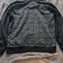 Coach Hoodie Gray/Black 