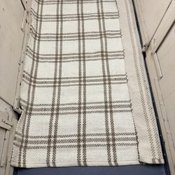 Threshold Woven Plaid Area Rug