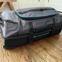High Sierra Rolling Duffel Travel Luggage Bag 