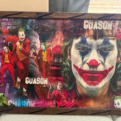 Large Guason (Joker) Wooden Wall Art