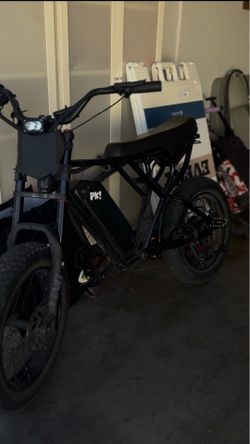 Ridstar q20 1500watt hub motor upgraded will take trades for super 73 with chi will add cash