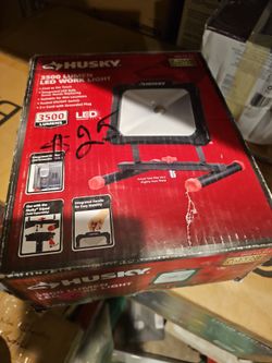 Husky Worklight new 3500lumens$25 firm price