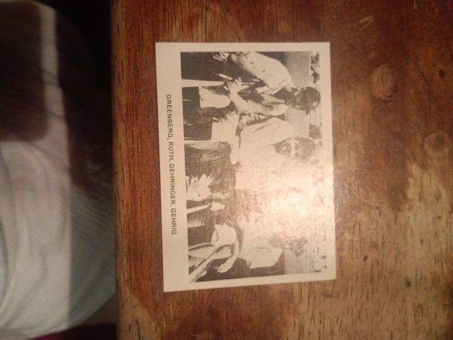 Vintage Baseball Cards For Sale.