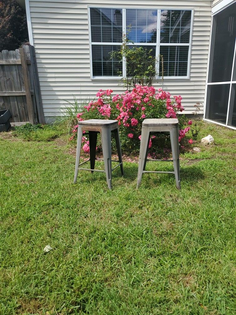 Two Bar Stools 24inches