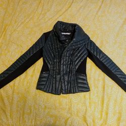 Blanc Noir Super Hero Motion Panel Puffer (Forest Green), Small 