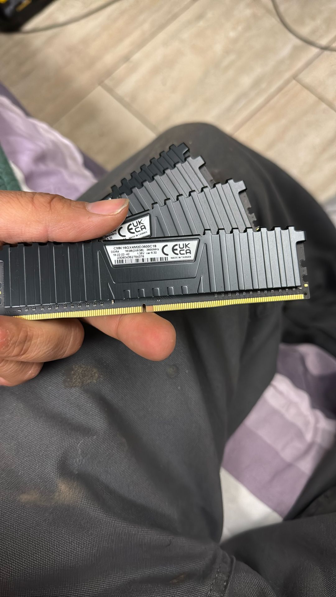 DDR4 3600hz Ram
