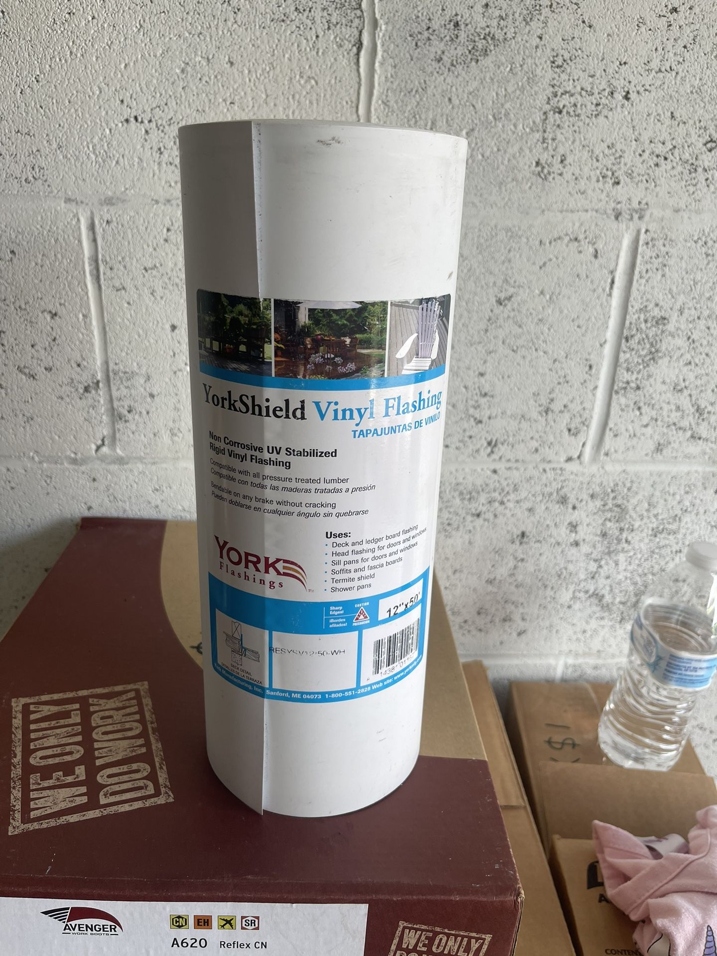 Vinyl Flashing  - York shield 