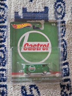 Hot Wheels Premium VW T1 Panel Bus Castrol