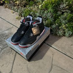 Jordan 4 Bred Reimagined Size 12.5 Brand New With Box 