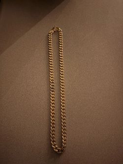 Gold Cuban Link Chain