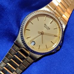 Bulova Vintage Swiss Quartz 1986 ETA 963.115 Collectible Men's Watch