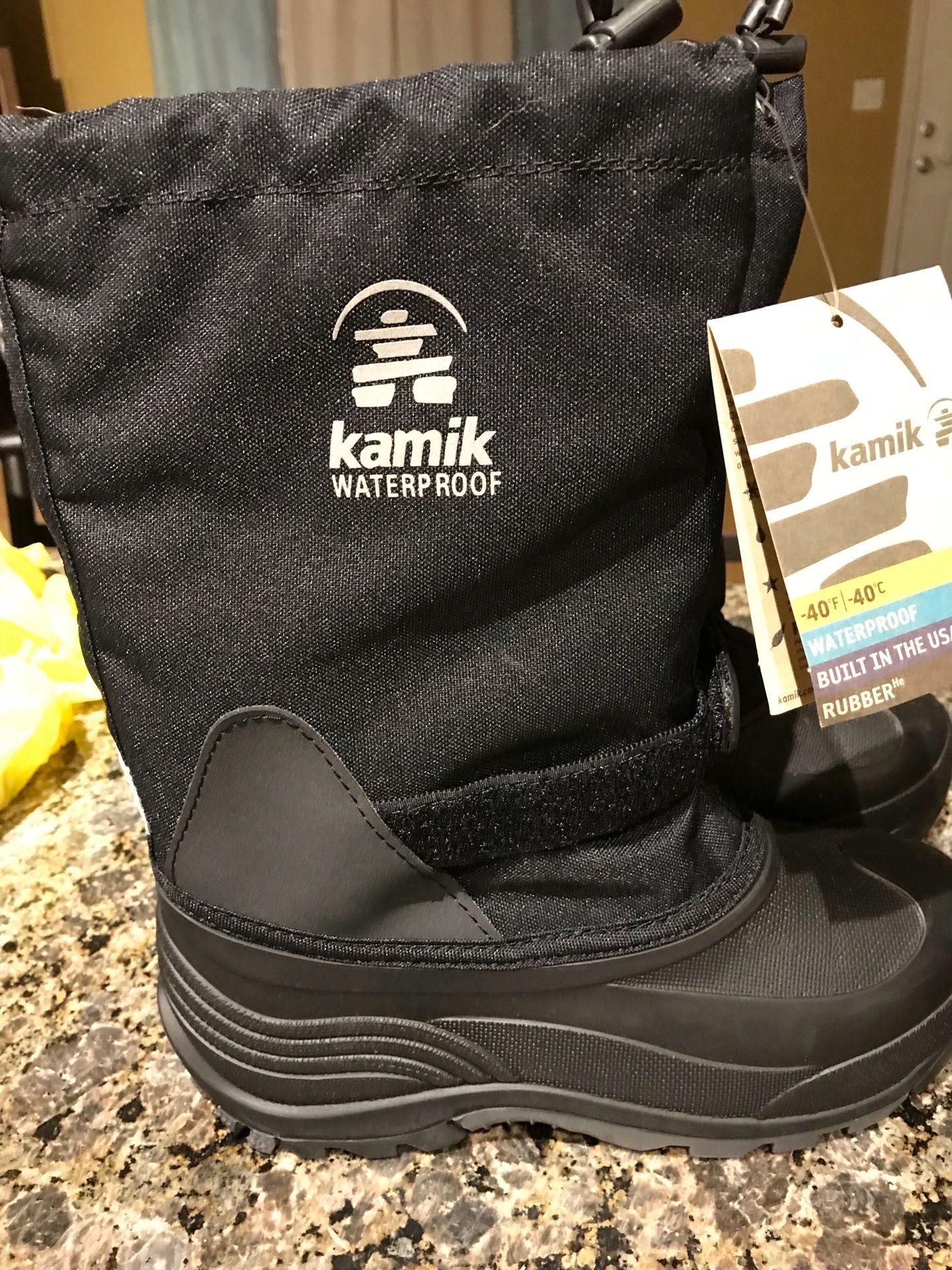 Kamik Big Kids Snow Boots Size 5
