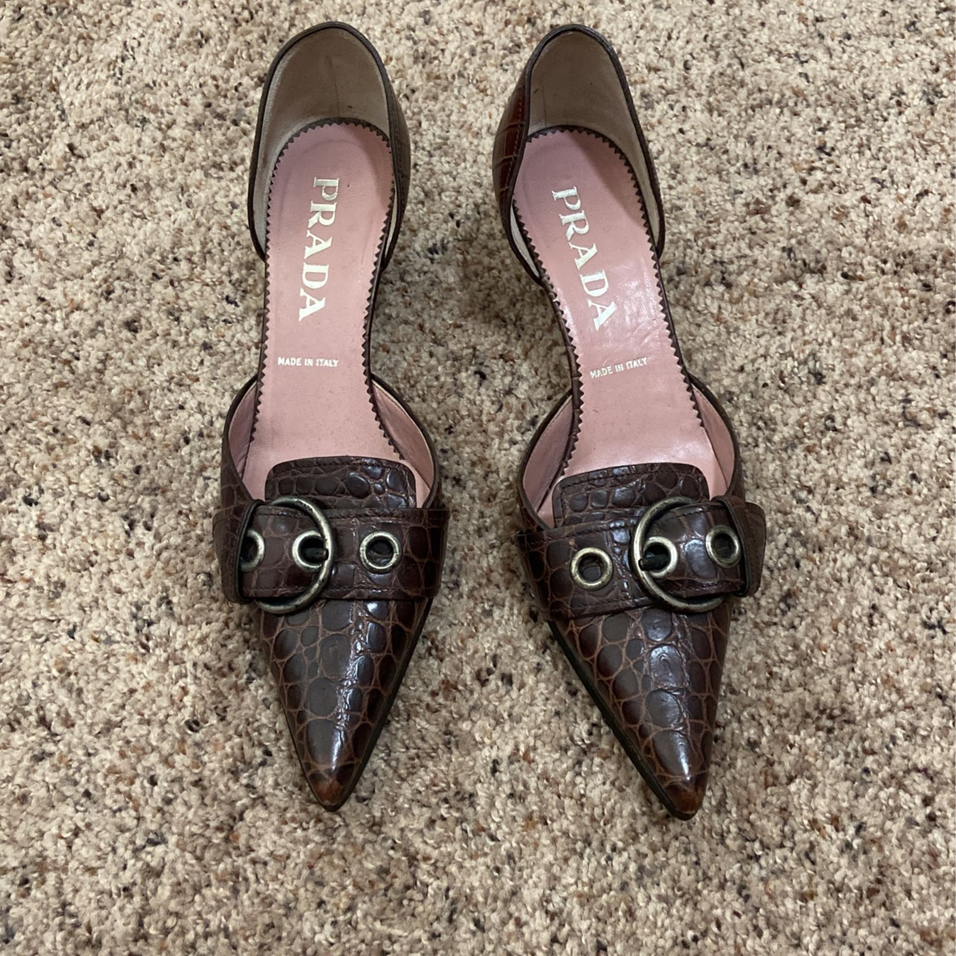 Prada Kitten Heels