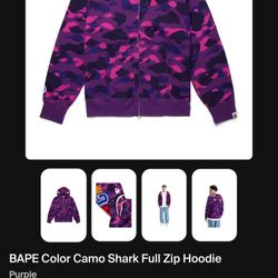 Purple Bape Hoodie (OG 2017 Drop)