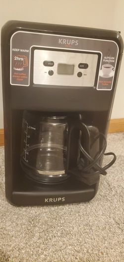 Krups  Coffee Maker 12 Cup Black