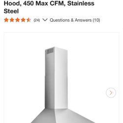 Broan Nutone 24 Inch Range Hood