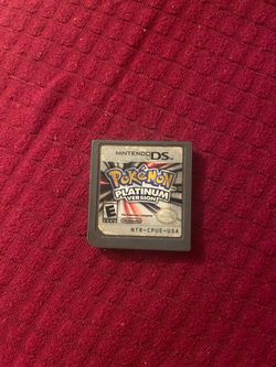 Pokémon Platinum Version Nintendo DS authentic tested working