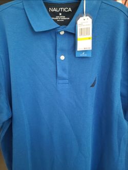 2 Mens Nautica short sleeve polo shirts