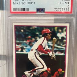 1976 Topps Vintage MIKE SCHMIDT Phillies 