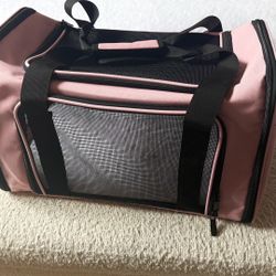 Pink Pet Carrier 