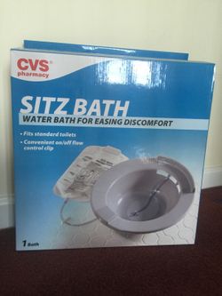 NEW CVS Sitz Standard Water Bath 2Qt Solution Bag