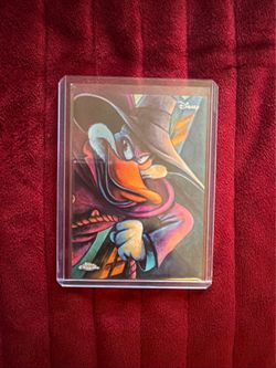 Topps Chrome Disney Darkwing Duck 35 Years AD-7 Original Art Trading Card 2026